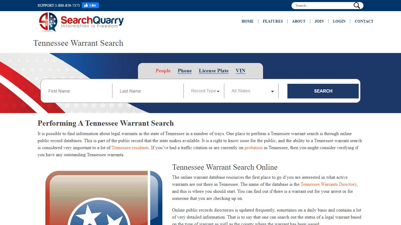 Free Tennessee Warrant Search | Enter A Name To View Warrants Online